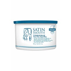 Satin Smooth Wax Titanium Blue Thin Film Hard Wax 14oz